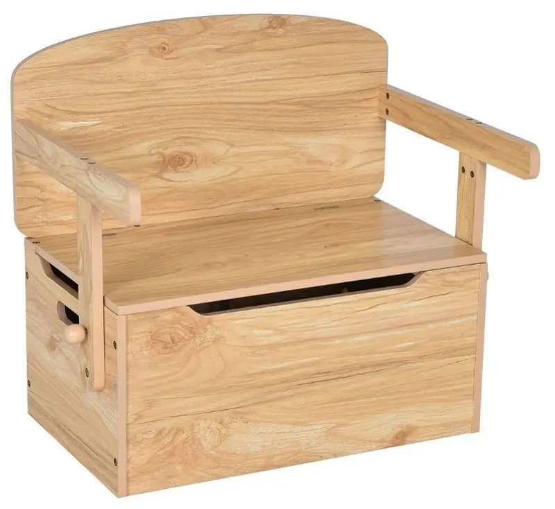 Masuta pentru copii 3in1 Costway HY10403NA (Natural)