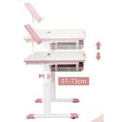 Парта Costway HY10126PI-1 (Pink) Thumb