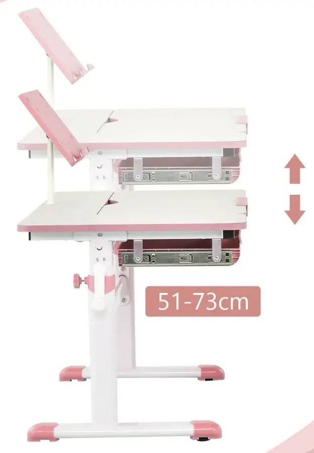 Парта Costway HY10126PI-1 (Pink)