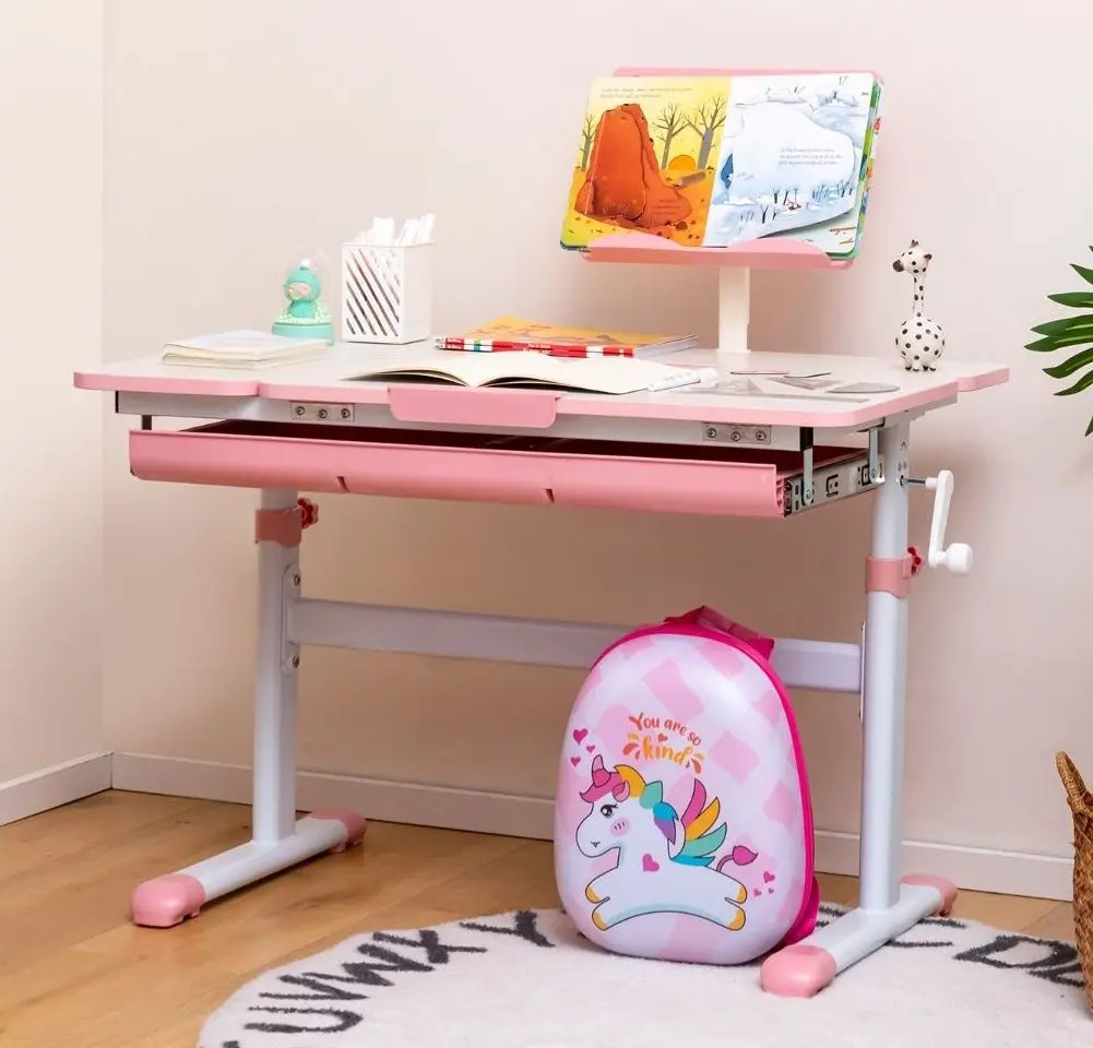 Парта Costway HY10126PI-1 (Pink)