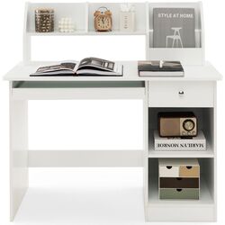 Masa de calculator Costway HY10161WH (White) Thumb