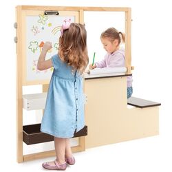 Masa de sevalet Costway TM10078CF (Brown/Beige) Thumb