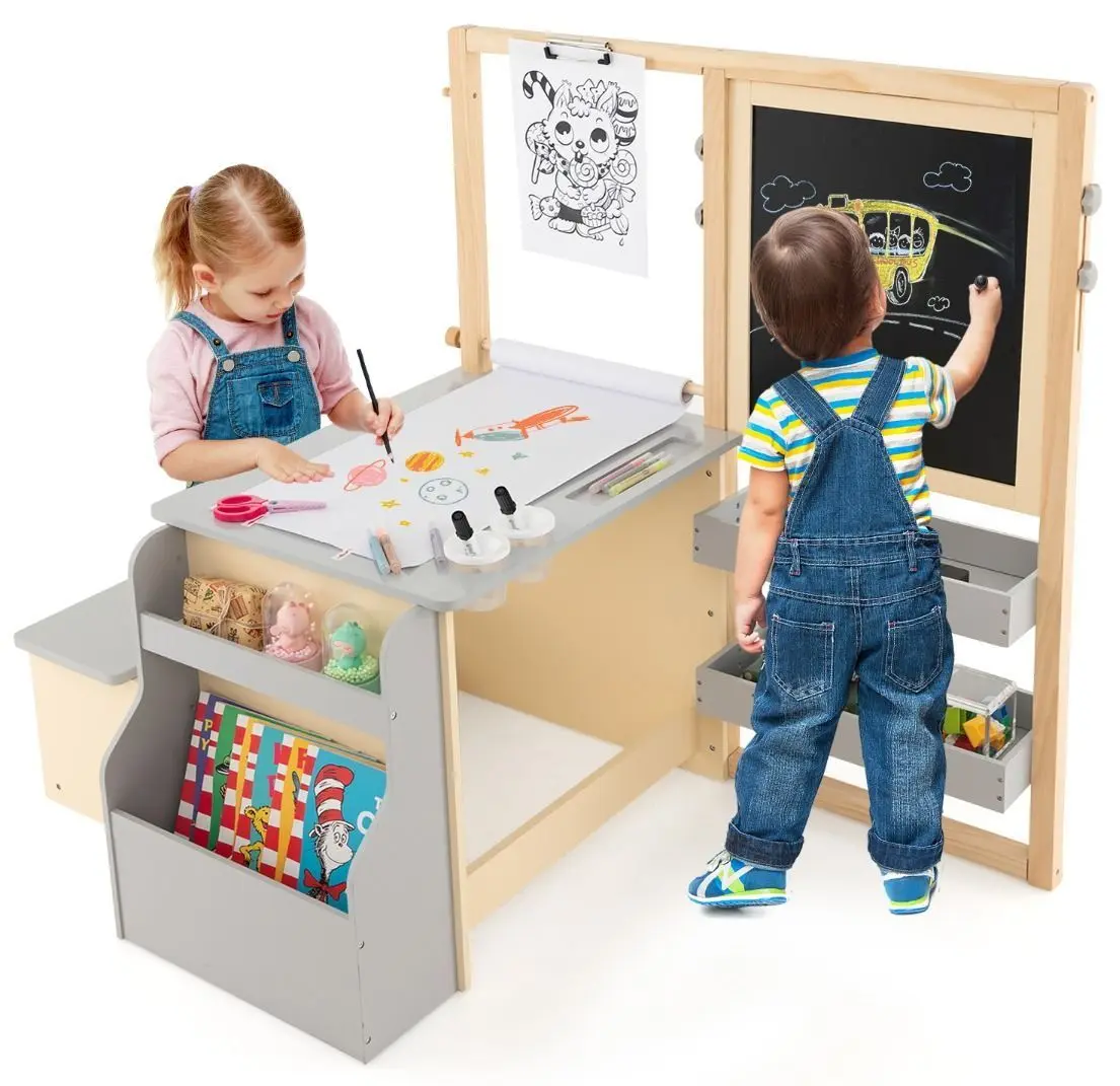 Masa de sevalet Costway TM10078GR (Grey)