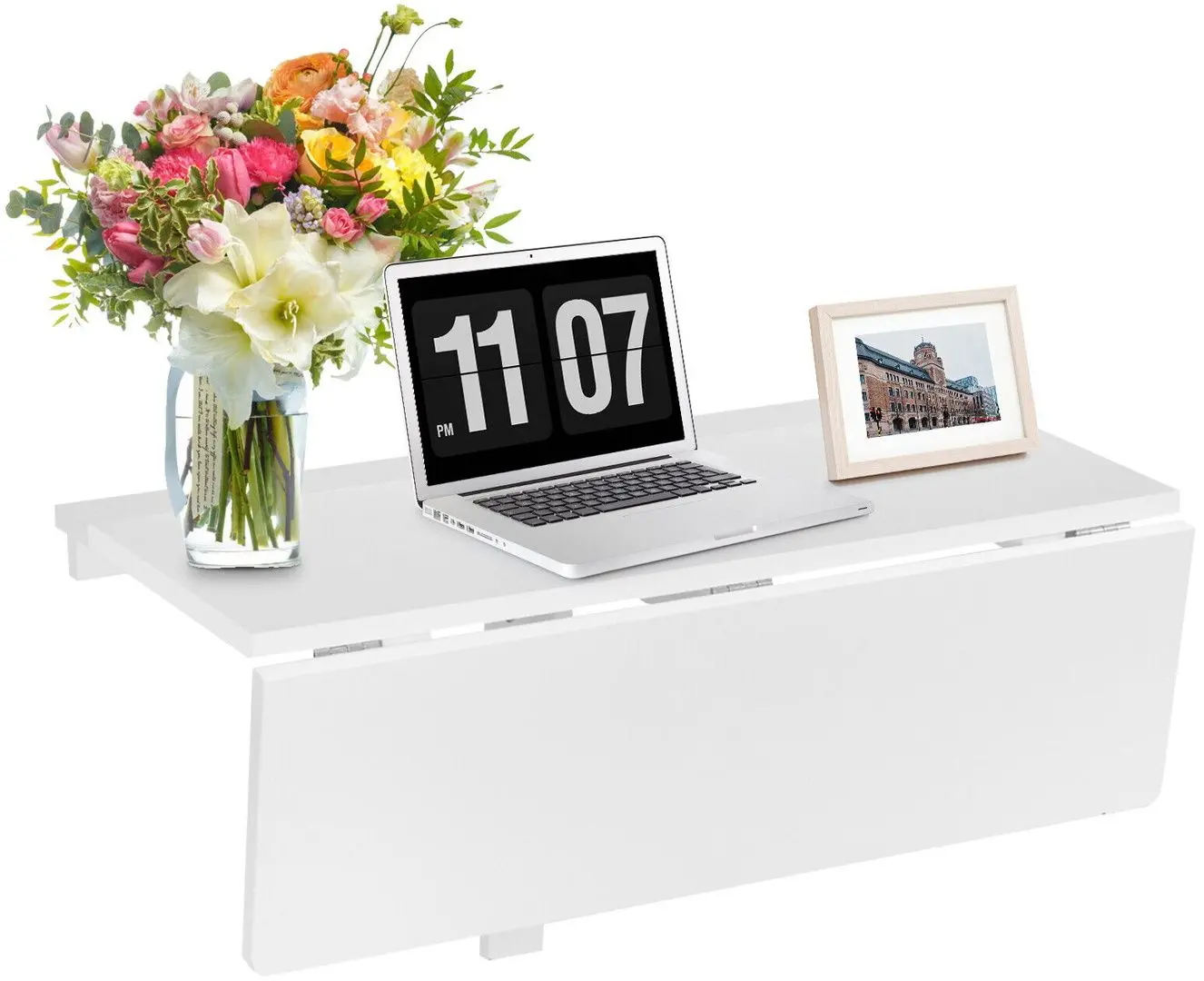 Masa suspendata Costway HW65685WH (White) - 3