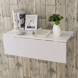 Masa suspendata Costway HW65685WH (White) Thumb
