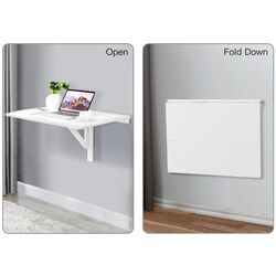 Masa suspendata Costway HW65685WH (White) Thumb