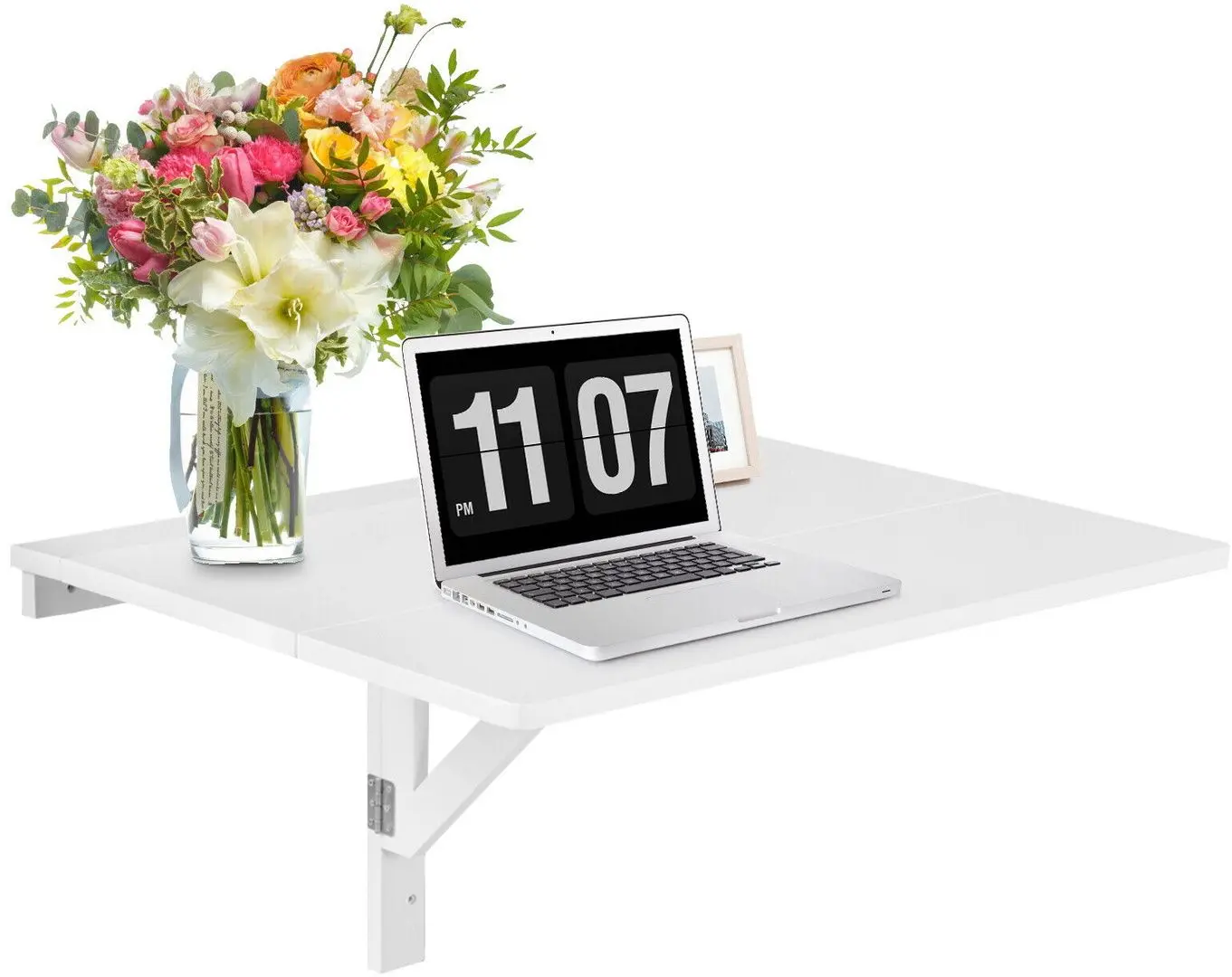 Masa suspendata Costway HW65685WH (White) - 2