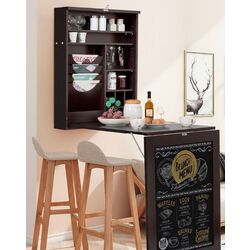 Masa rabatabila Costway HW65925CF (Brown) Thumb