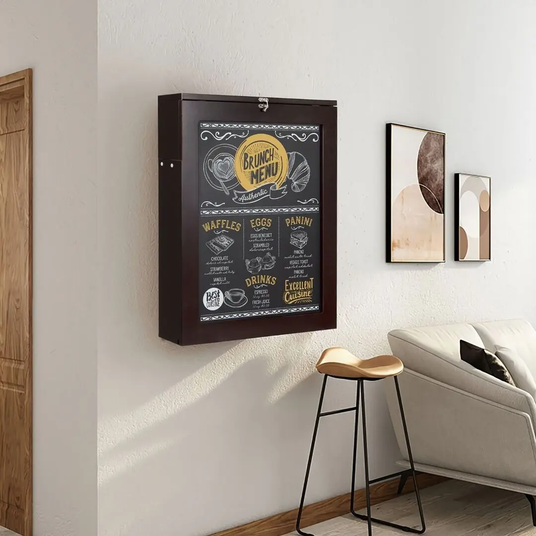 Masa rabatabila Costway HW65925CF (Brown)