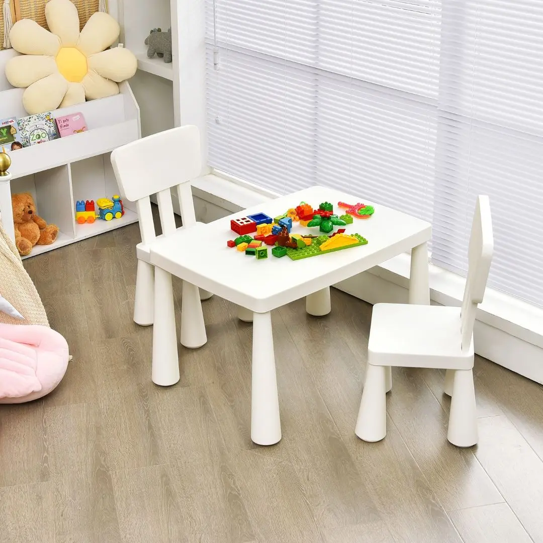 Столик детский Costway HW66810WH-T (White) - 3