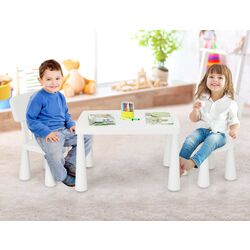 Столик детский Costway HW66810WH-T (White) Thumb