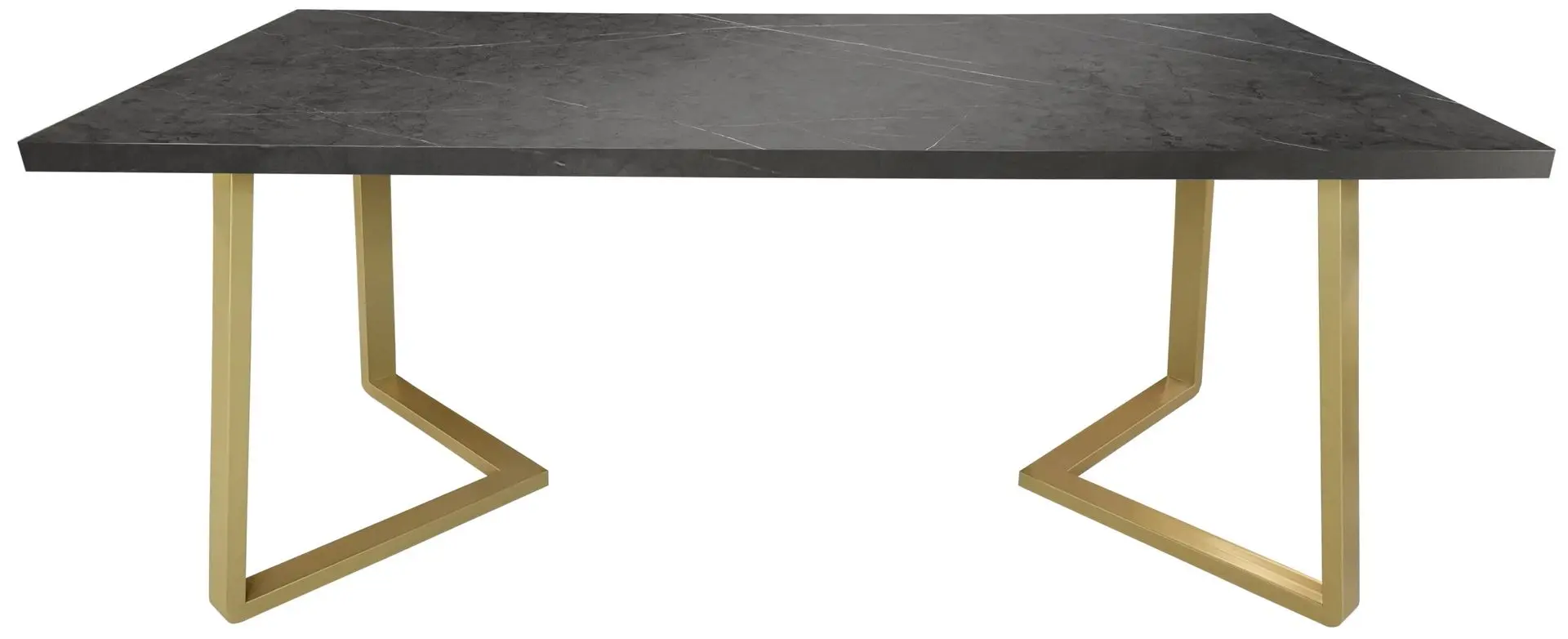 Masa DP Frida (Black Marble/Gold)