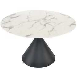 Стол DP Rondo T1038 (Black/Marble) Thumb