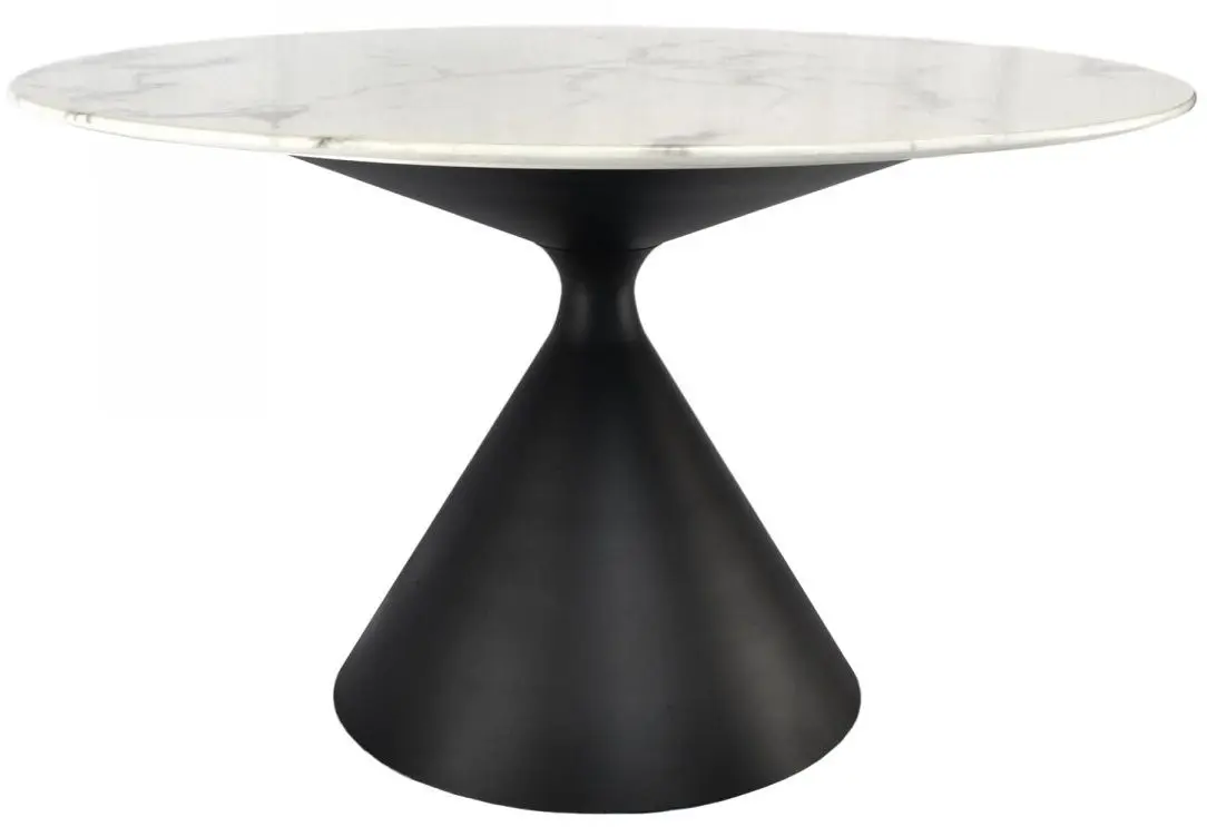 Стол DP Rondo T1038 (Black/Marble) - 4