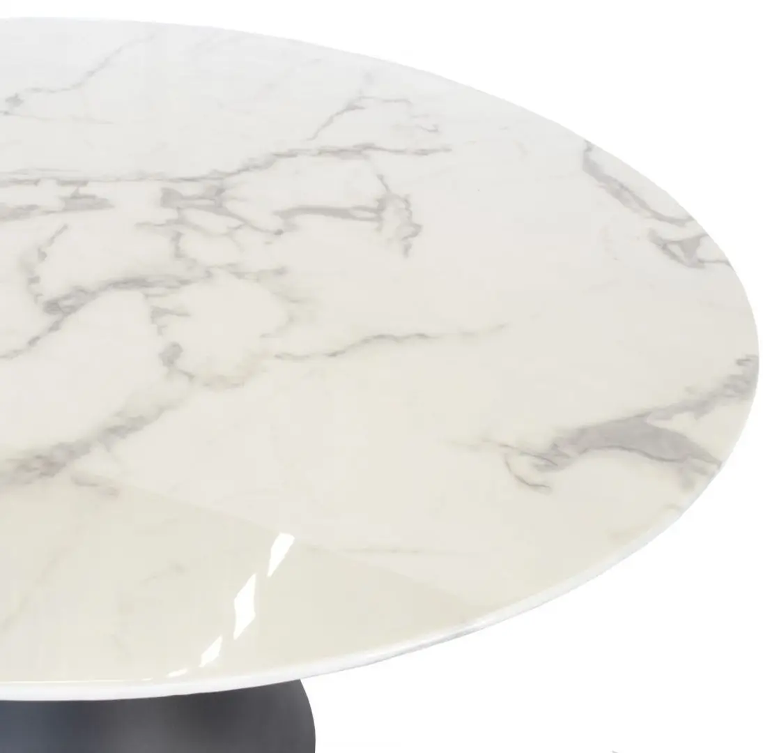 Стол DP Rondo T1038 (Black/Marble) - 3