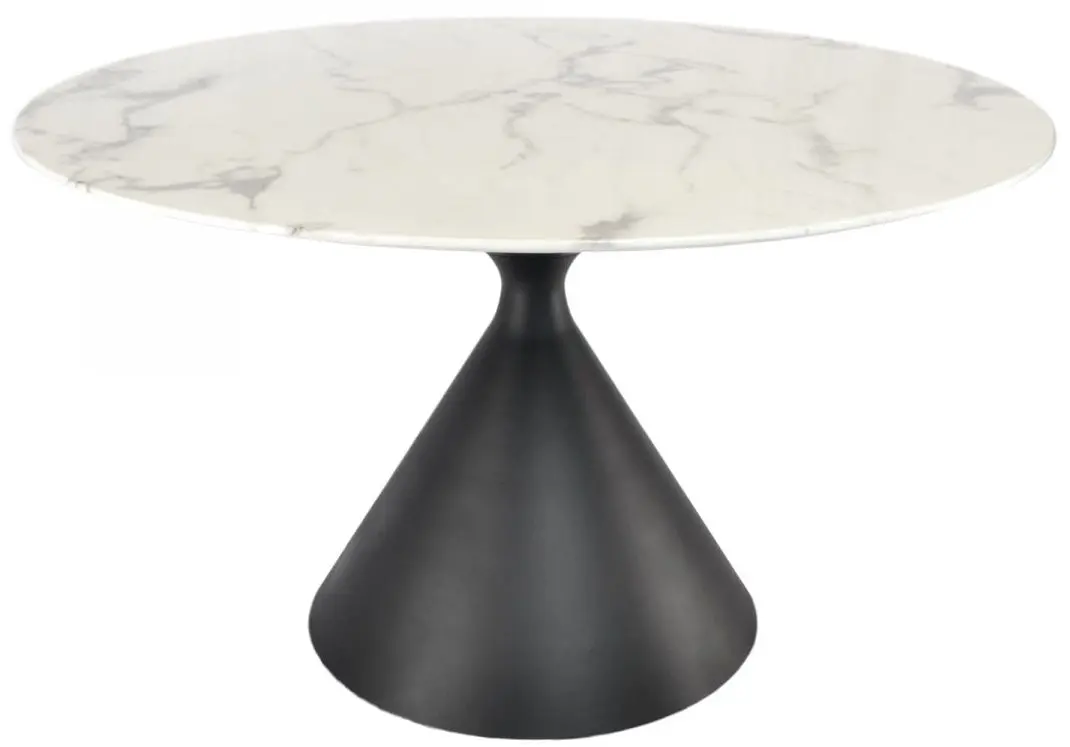 Стол DP Rondo T1038 (Black/Marble)