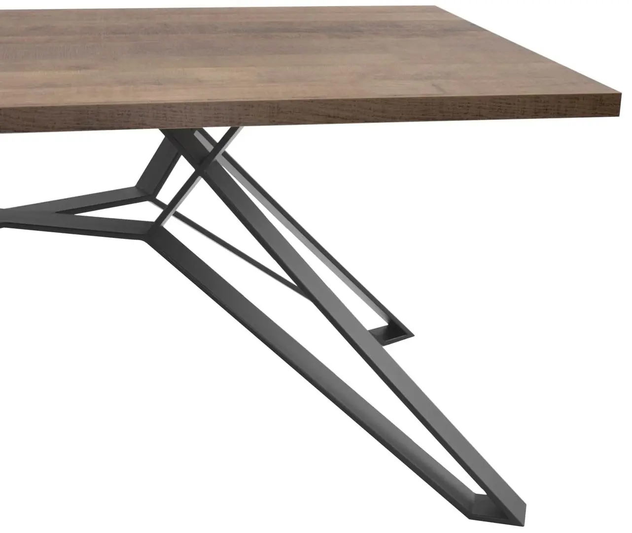 Стол DP Selena 150x80cm (Brown/Black)