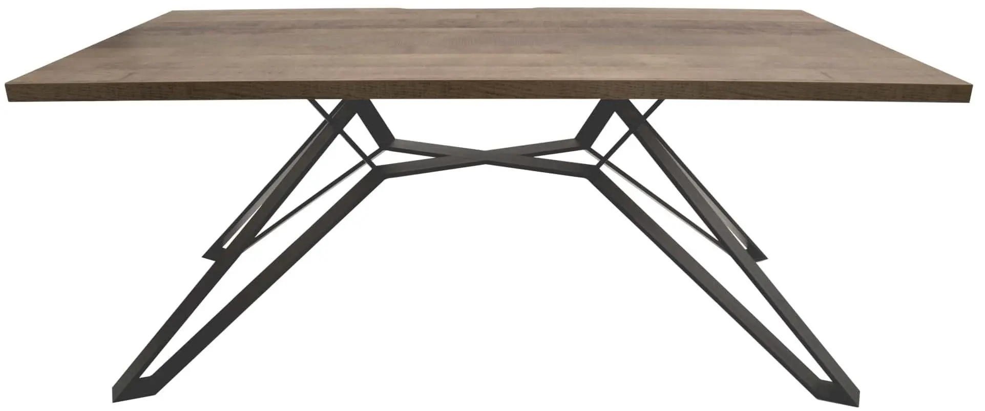 Стол DP Selena 150x80cm (Brown/Black)