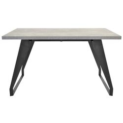 Стол DP Town 150x80cm (Concrete Gray/Black) Thumb