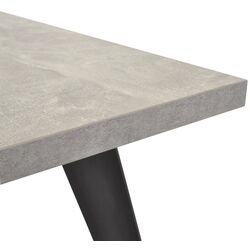 Стол DP Town 150x80cm (Concrete Gray/Black) Thumb