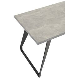 Стол DP Town 150x80cm (Concrete Gray/Black) Thumb