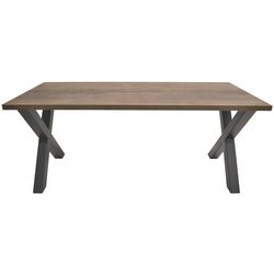 Стол DP Xena 180x90cm (Brown/Black) Thumb