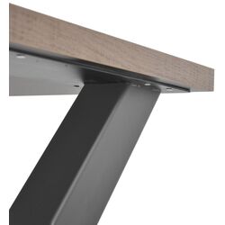 Стол DP Xena 180x90cm (Brown/Black) Thumb