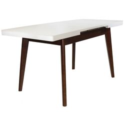 Masa extensibila DP MG-A06 120/150x70cm (White/Dark Brown) Thumb