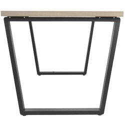 Masa DP Cleopatra ULM 150x80cm (Natural/Black) Thumb