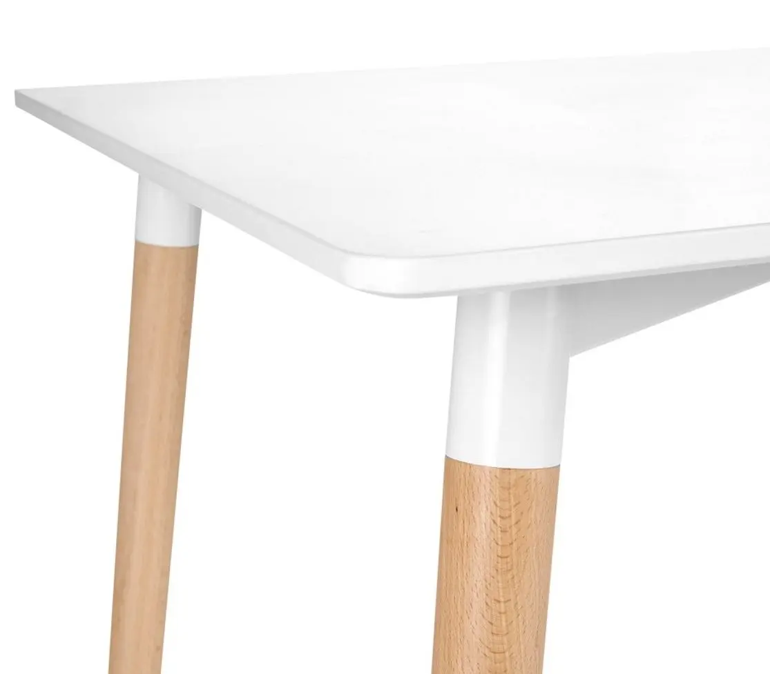 Masa DP Eames DT-01 (White/Beech)