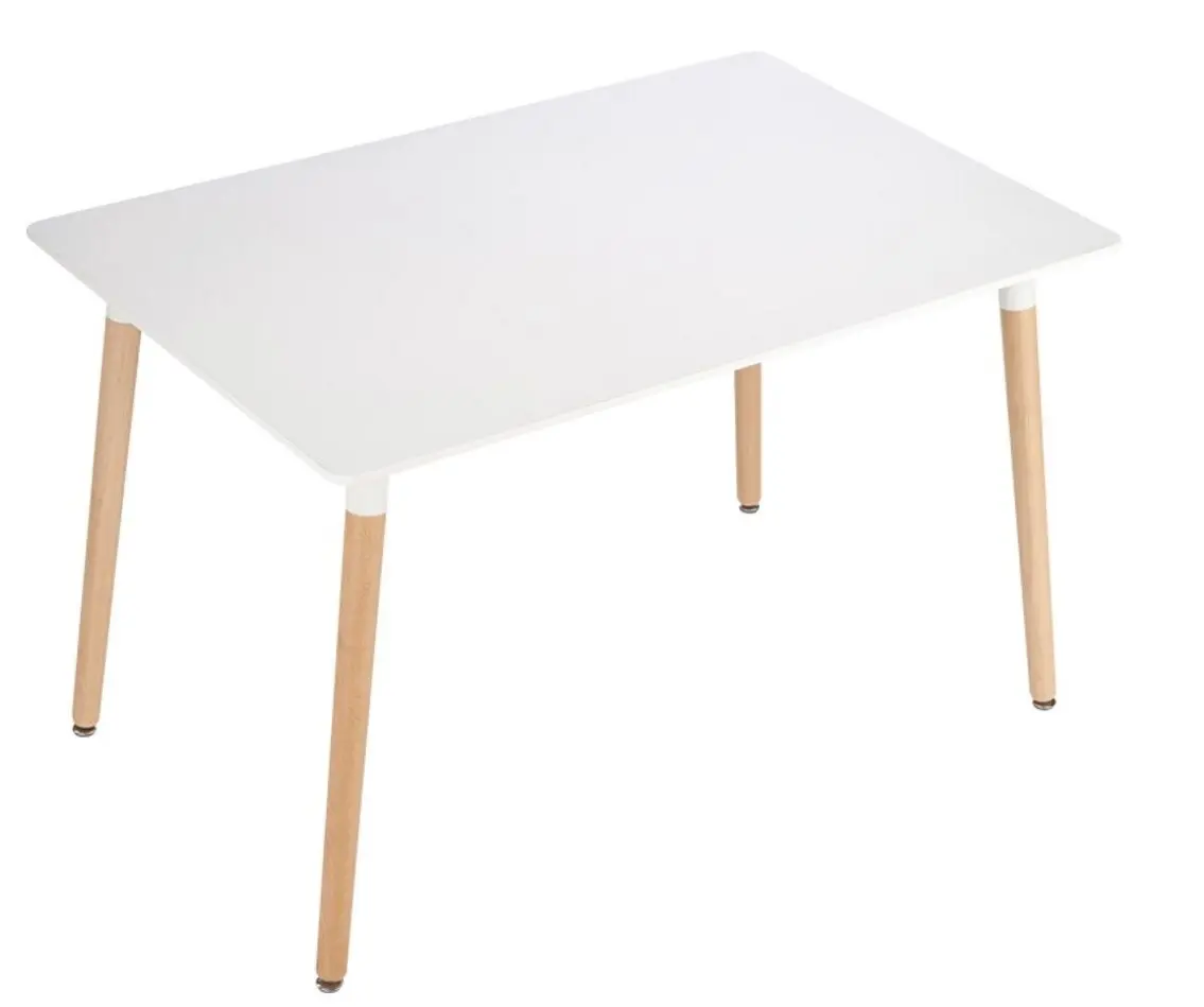 Masa DP Eames DT-01 (White/Beech)