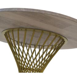 Masa DP Felicia 1000 (Light Brown/Gold) Thumb