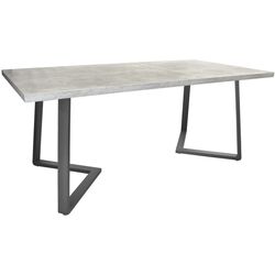 Masa DP Frida 135x75 (Gray/Black)