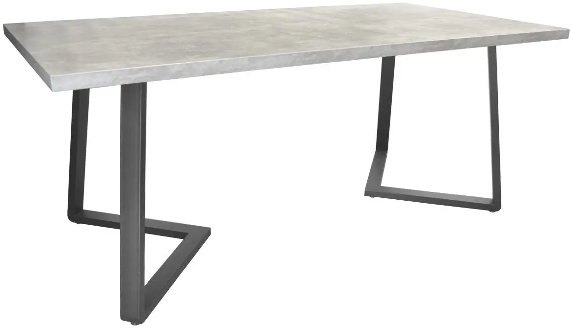 Masa DP Frida 135x75 (Gray/Black)