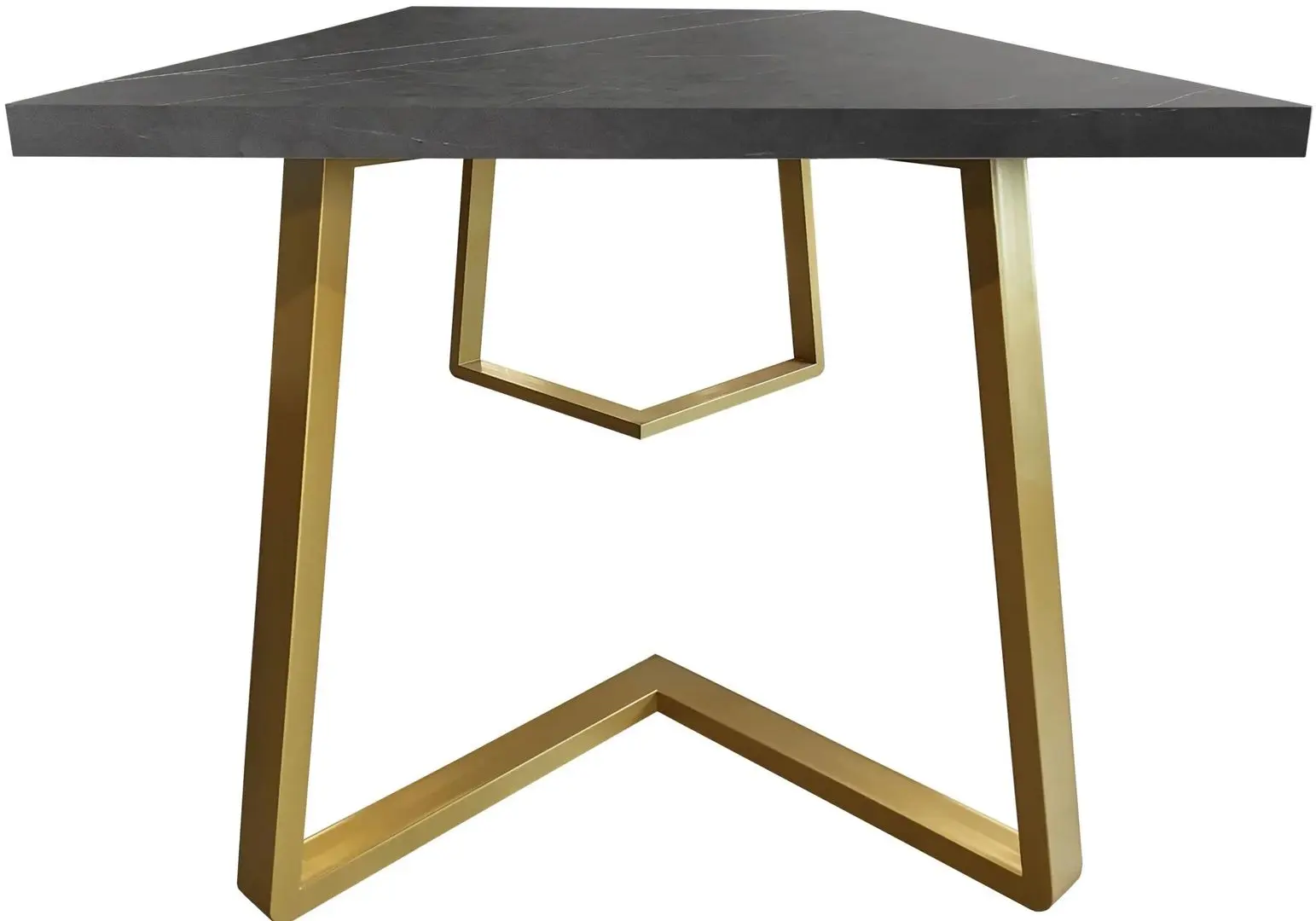 Стол DP Frida 180x90 (Black/Gold)