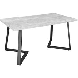 Стол DP Frida 80x150 (Concrete/Black) Thumb