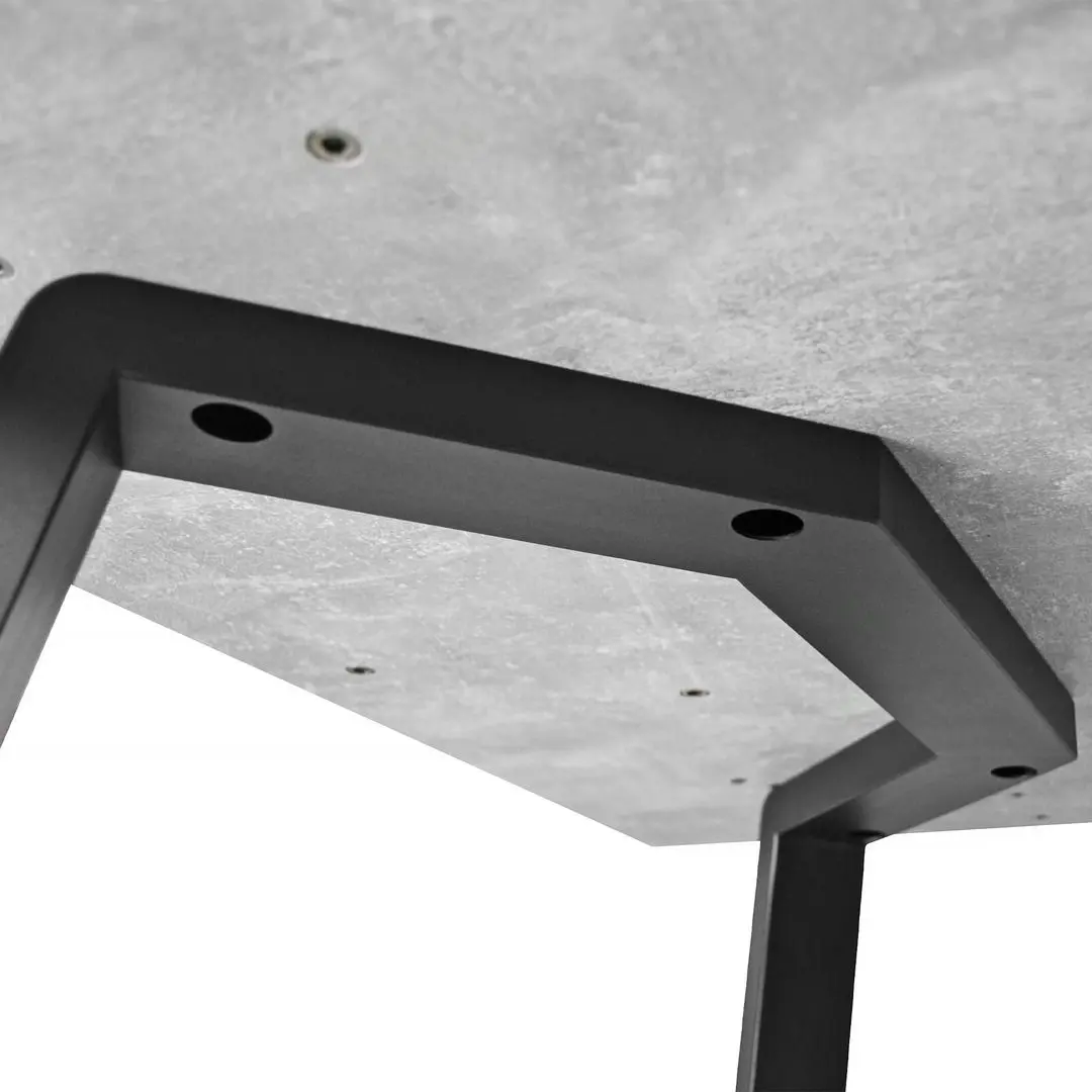 Стол DP Frida 80x150 (Concrete/Black)