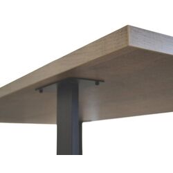 Стол DP Hana 180x90cm (Brown/Black) Thumb