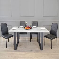 Стол DP Hana (Concrete/Black)