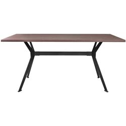 Стол DP Mira 170x80cm (Black/Brown) Thumb