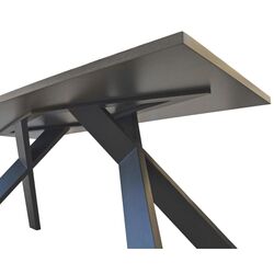 Masa DP Nova 900x2000 (Wenge/Black) Thumb