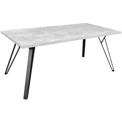 Стол DP Tokyo 90x180 (Concrete/Black) Thumb