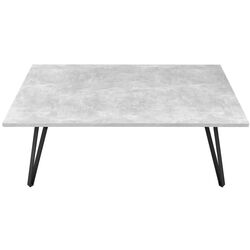 Стол DP Tokyo 90x180 (Concrete/Black) Thumb