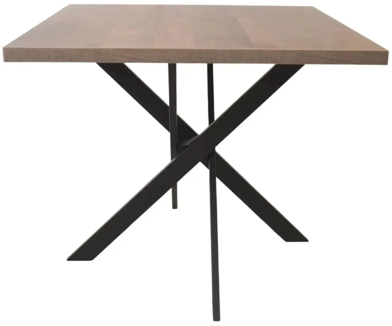 Стол DP Torino 900x900 (Black/Wood)