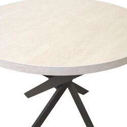 Стол DP Torino Rondo 900 (Beige/Black) Thumb