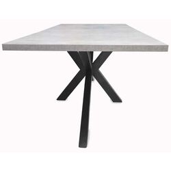 Стол DP Vesta 150x80cm (Grey/Black) Thumb