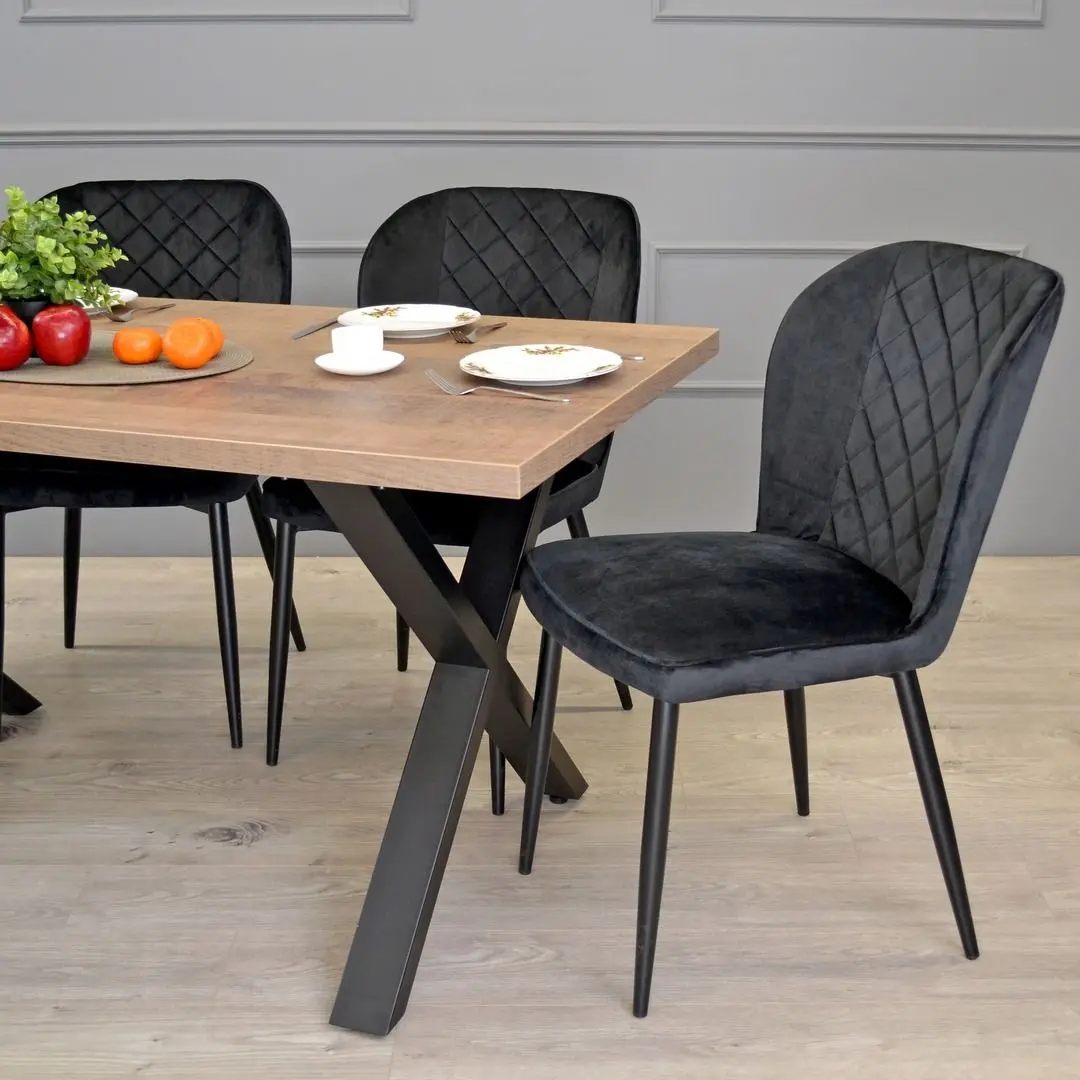 Стол DP X-Ben 80x150 (Colonial Grange Oak/Black)