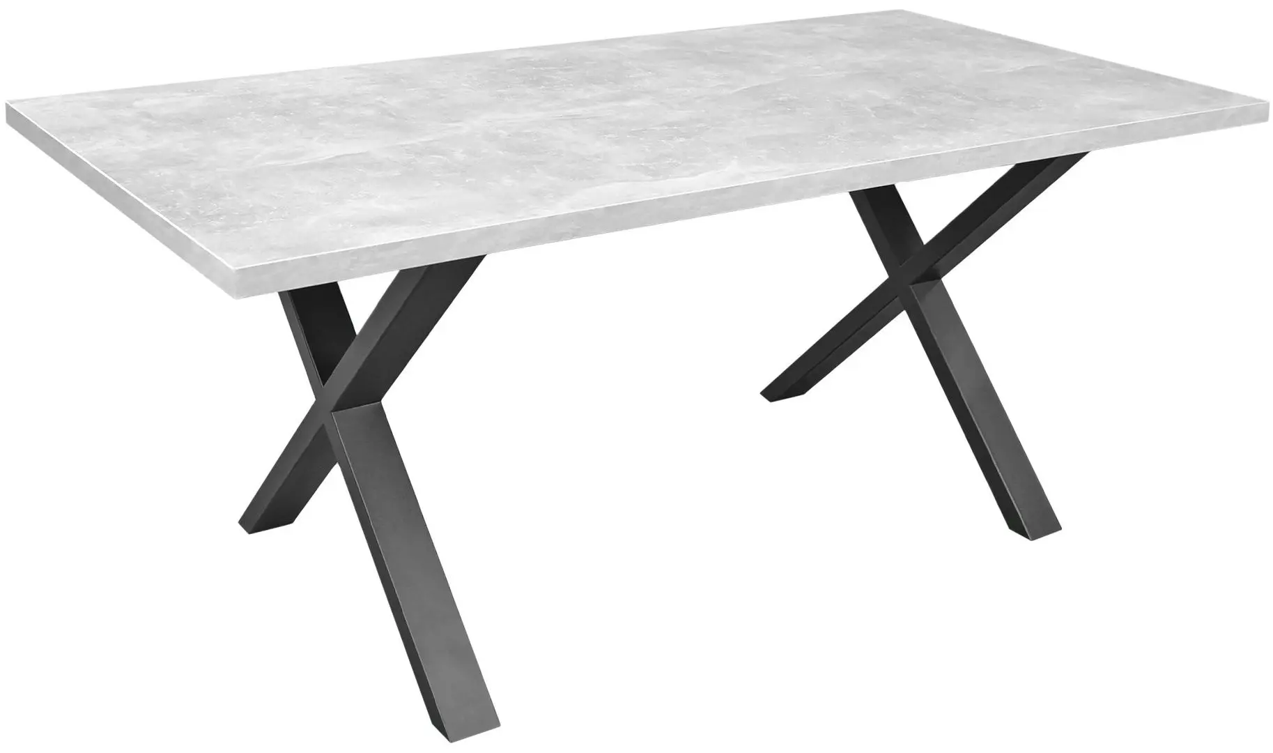 Стол DP X-Ben 90x180 (Concrete/Black)