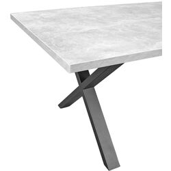 Стол DP X-Ben 90x180 (Concrete/Black) Thumb