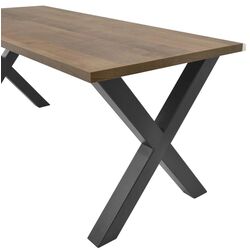 Стол DP Xena 275x110cm (Brown/Black) Thumb